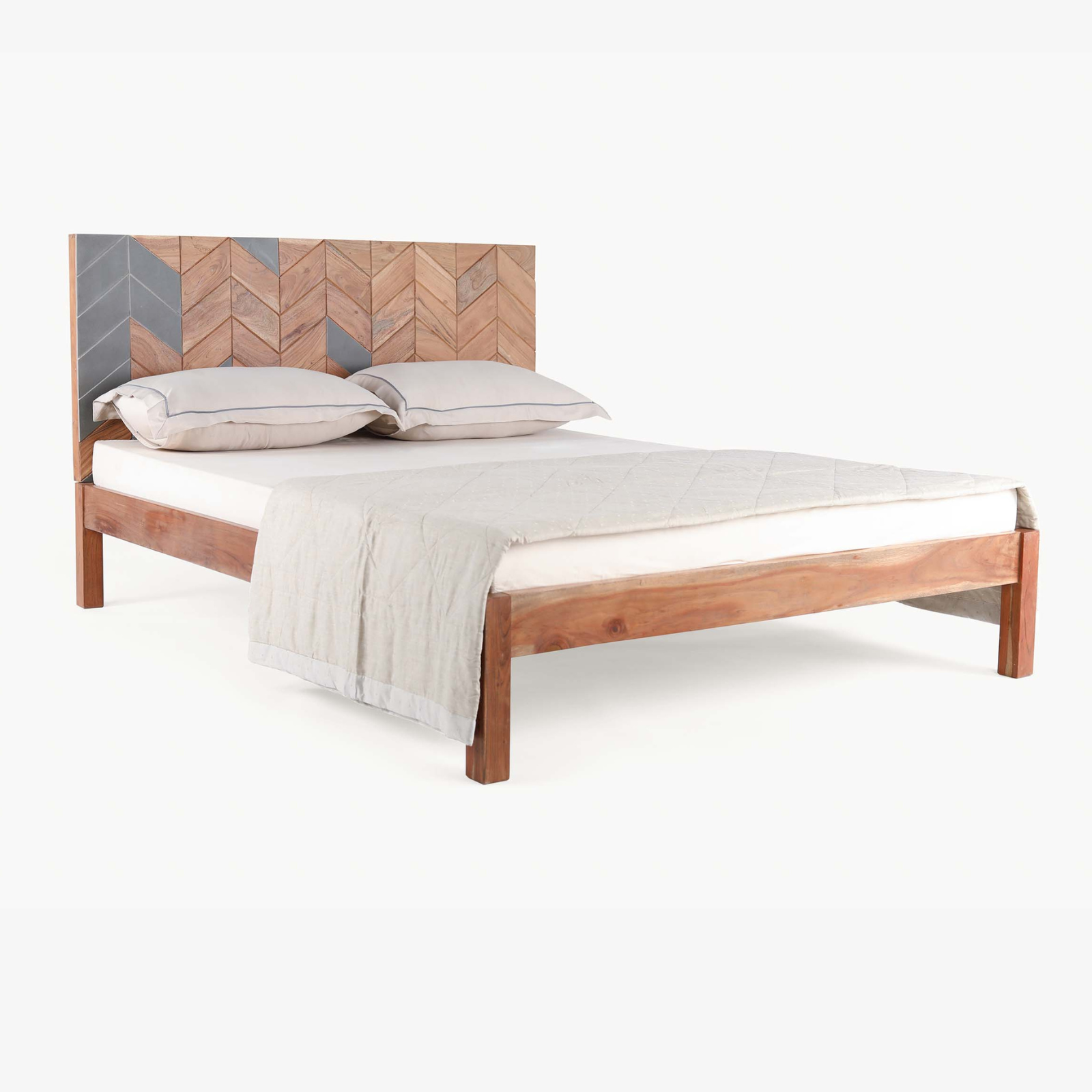 Mazi Queen Non Storage Bed