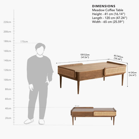 Meadow Wooden Coffee Table