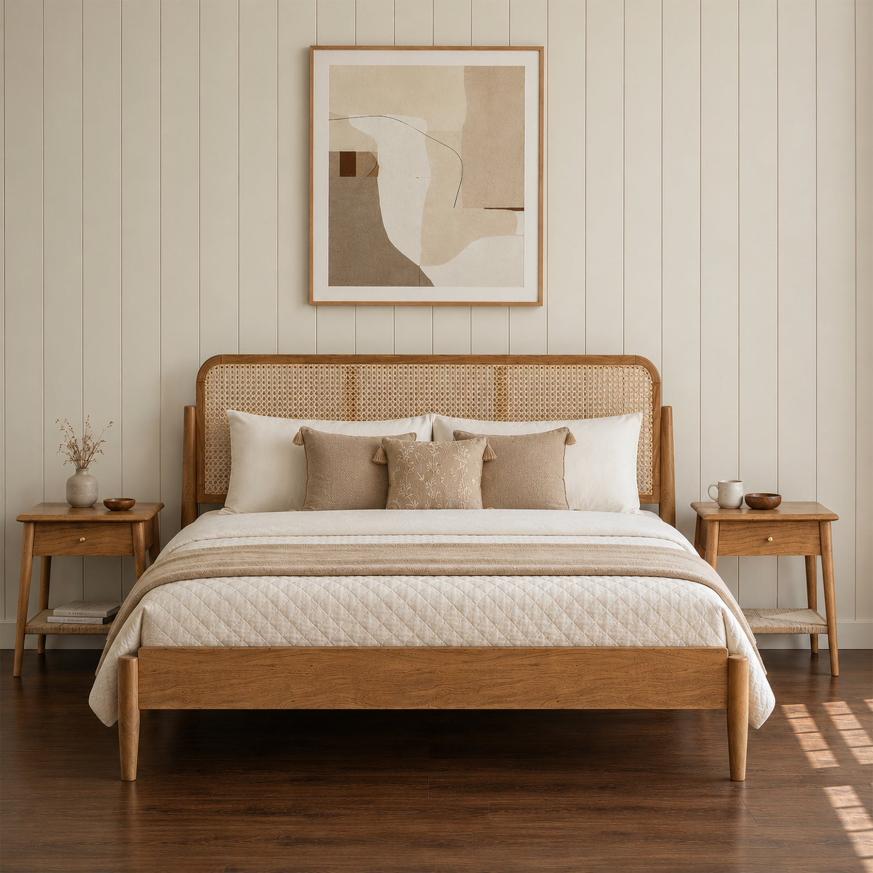 Meadow Non Storage Cane Bed (King Size)