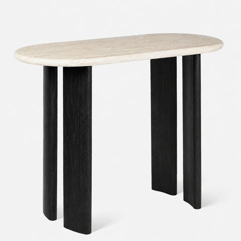 Abacus Marble Console Table