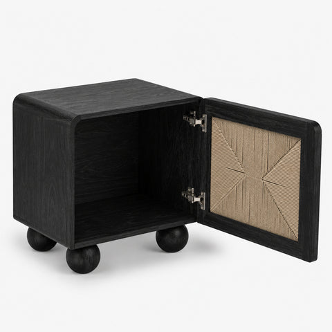 Abacus Wooden Bedside
