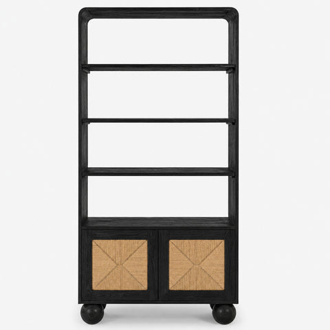 Abacus Acacia Wooden Bookshelf