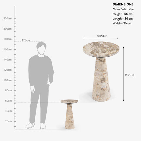 Monk Side Table