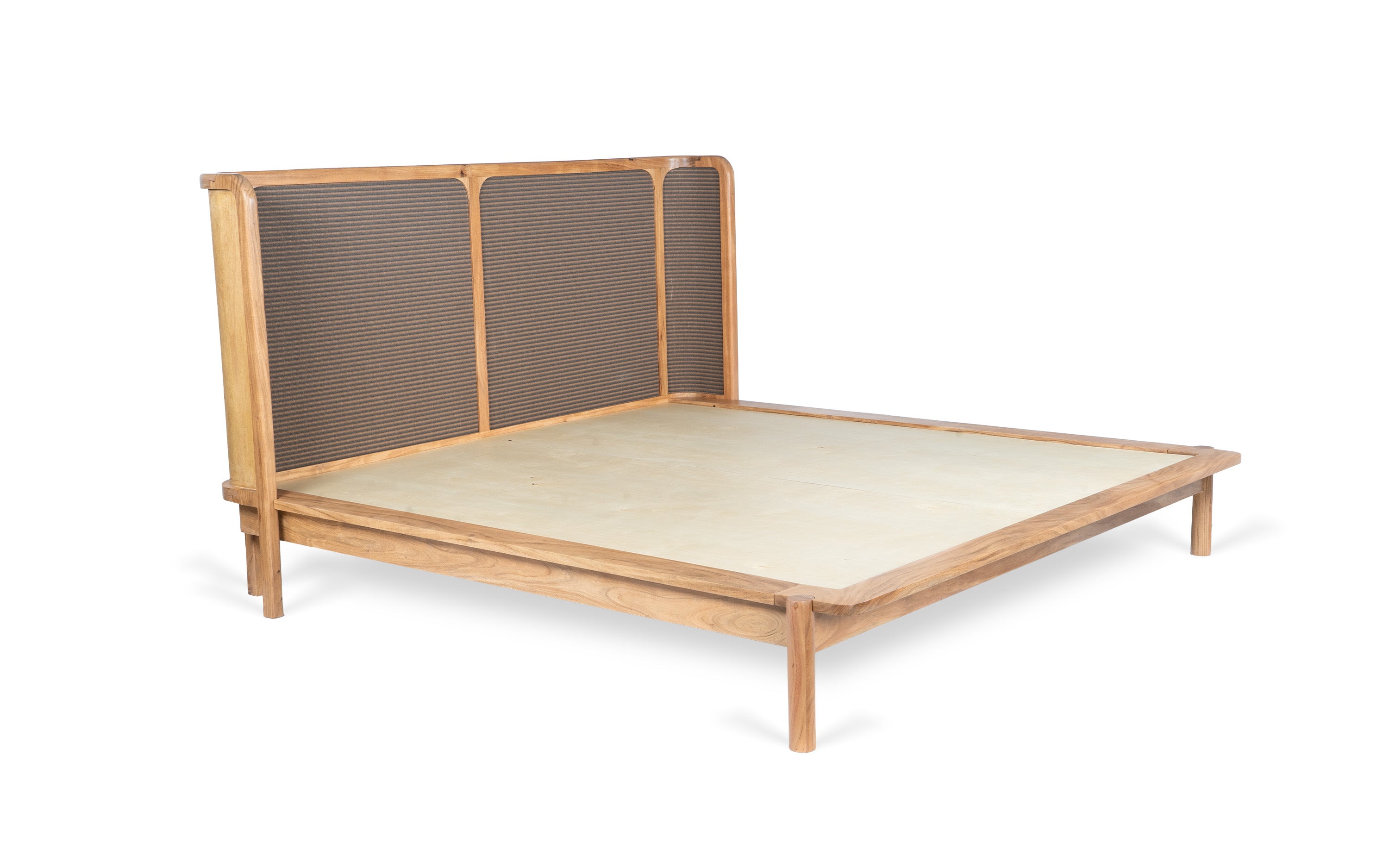 Neo Kyoto Non Storage Queen Bed - with white background - Orange Tree