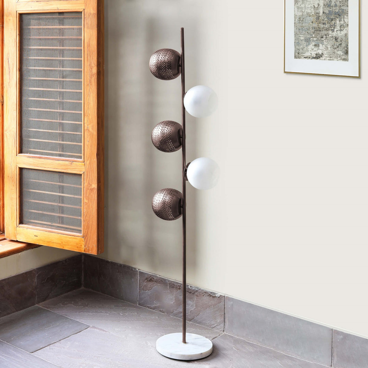 New Soma Copper Floor Lamp