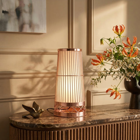 Katra LED Table Lamp Copper