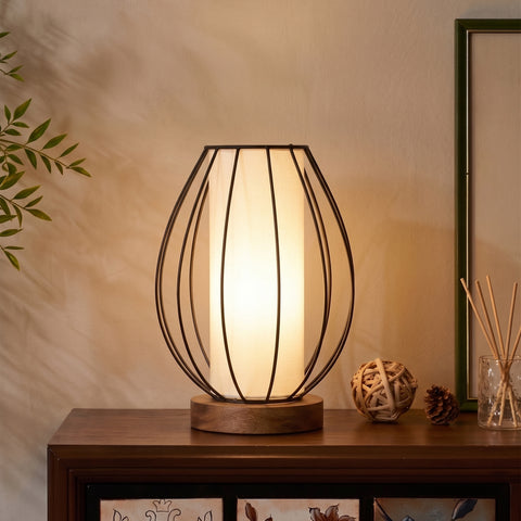 Merriam LED Table Lamp Bud Black