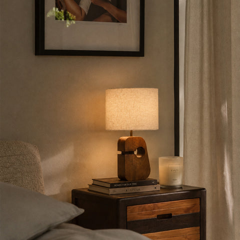 Ruko Wooden Table Lamp