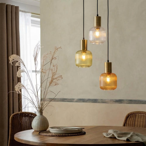 Chi Cluster of 3 Hanging Lamp