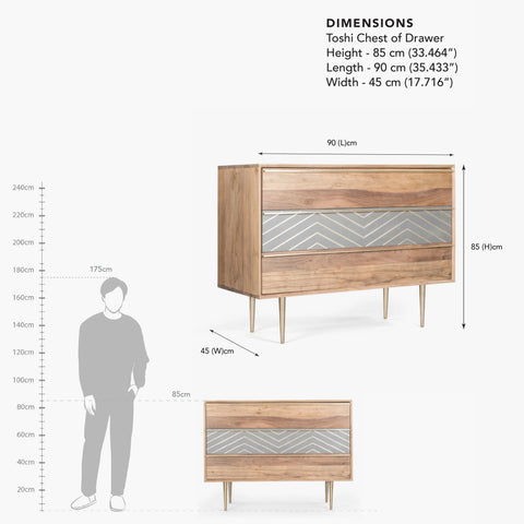 Toshi Chest of Drawer