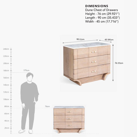 Dune Chest of Drawers