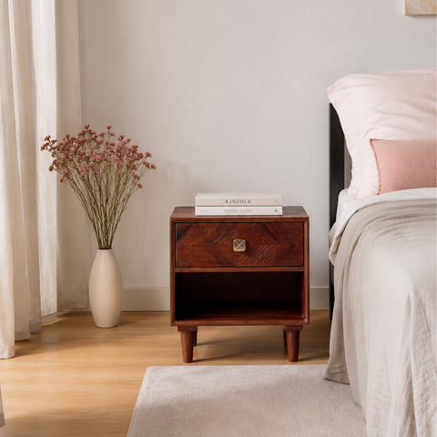 Dado Wooden Bedside