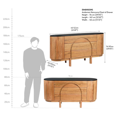 Andaman Nancowry Chest of Drawer