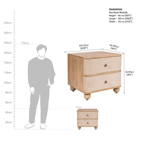 Neo Kyoto Bedside Table