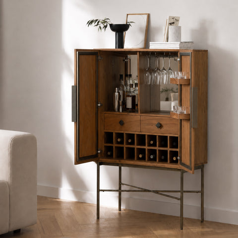 Arrow Wooden Bar Unit