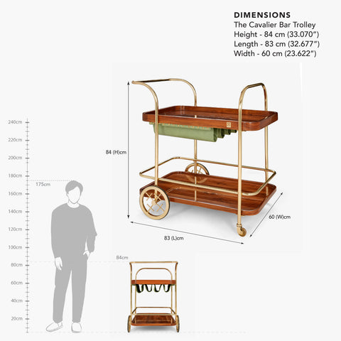 The Cavalier Bar Trolley