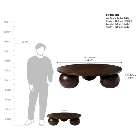 Ala Round Coffee Table