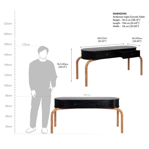 Andaman Inglis Console Table