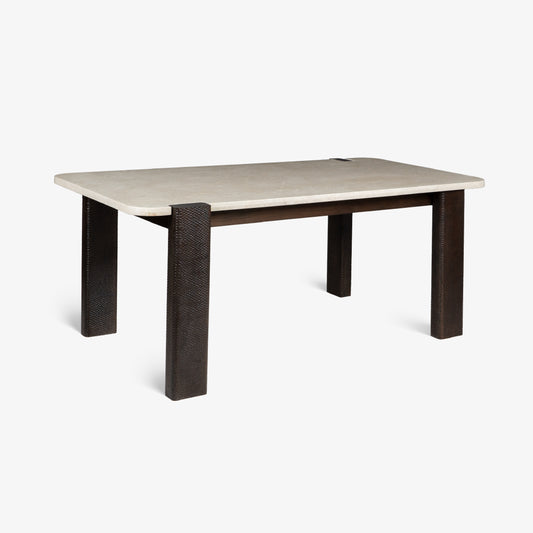 Sculpt Edge Dining Table 6 Seater