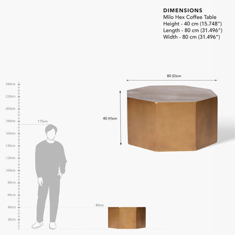 Milo Hex Coffee Table