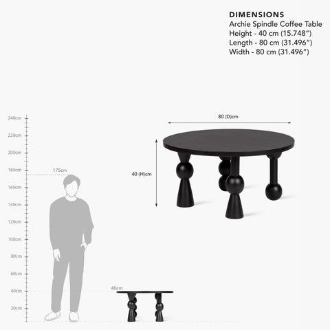 Archie Spindle Coffee Table
