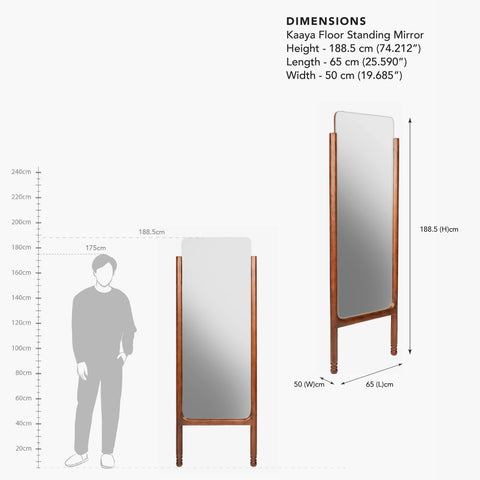 Kaaya Floor Standing Mirror