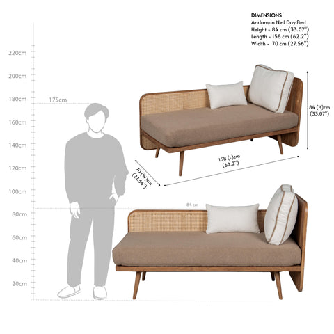 Andaman Neil Day Bed