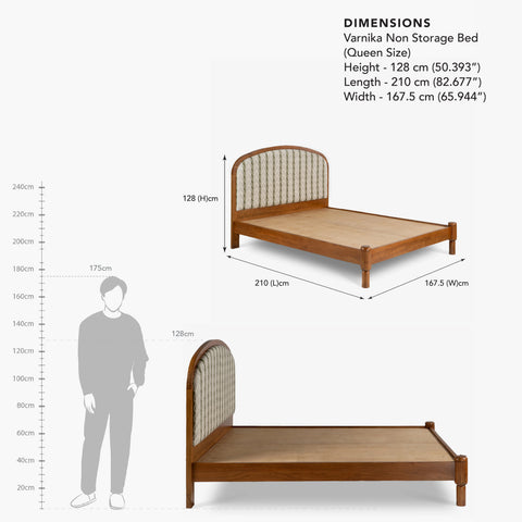 Varnika Non Storage Bed