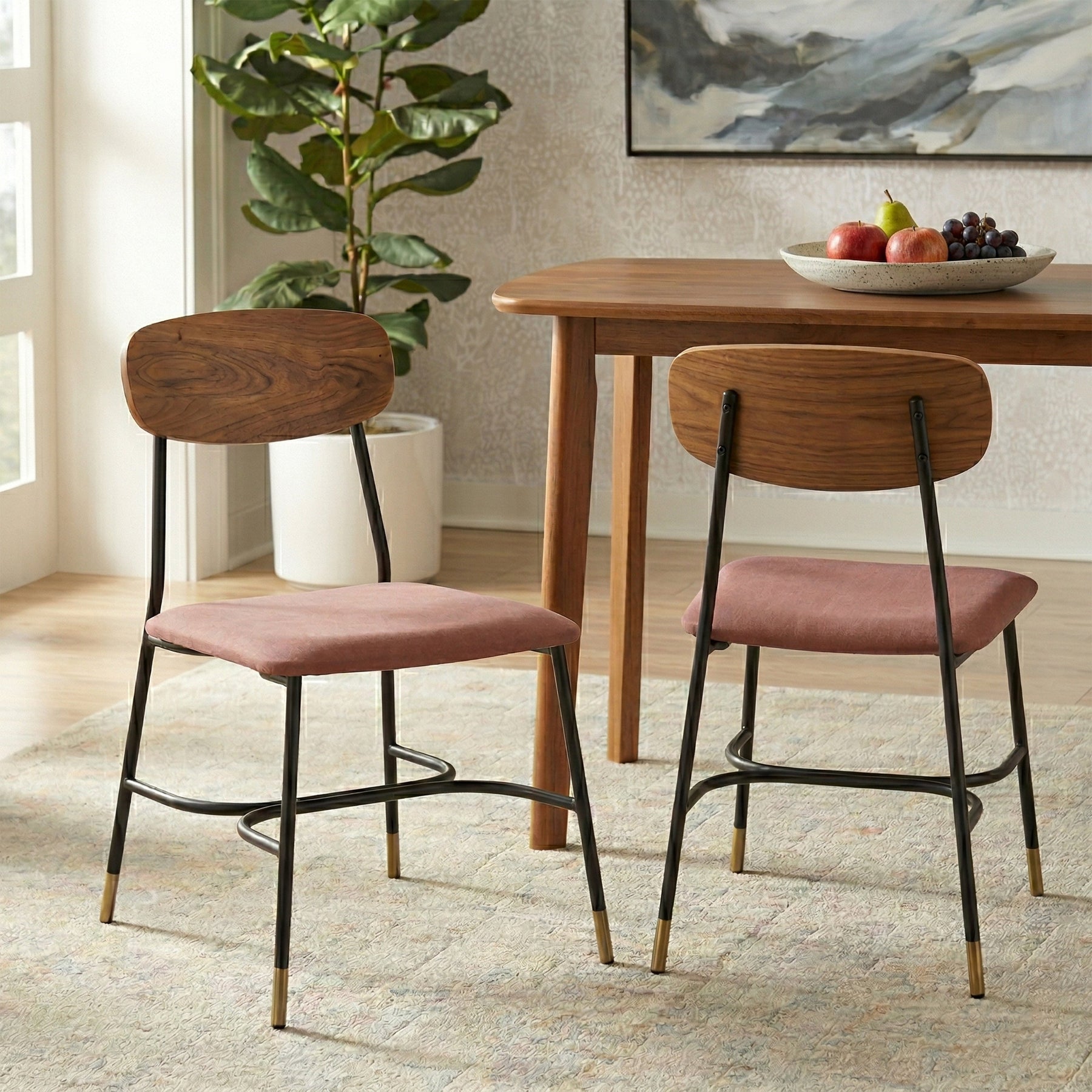 Ipiano Chair Without Arms Set Of 2