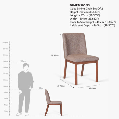 Coco Dining Chair Set Of 2