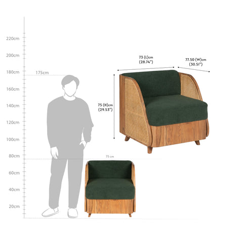 Andaman Ross Arm Chair