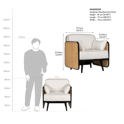 Andaman Havelock Arm Chair
