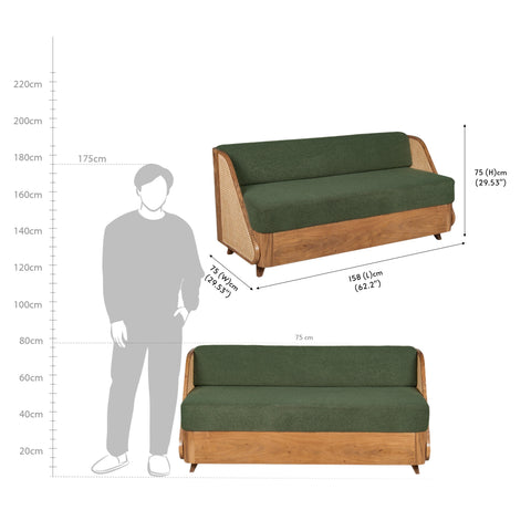 Andaman Ross 3 Seater Sofa