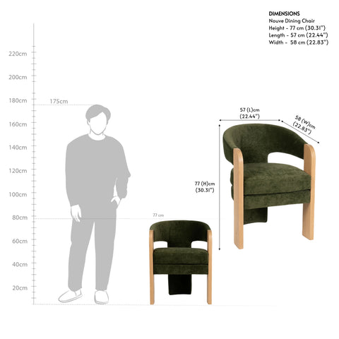 Nouve Upholstered Dining Chair