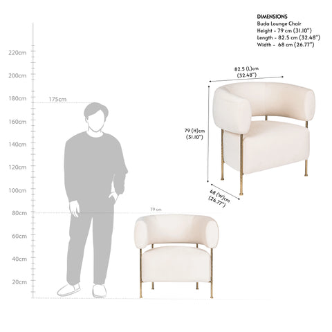 Buda Modern Lounge sofa Chair