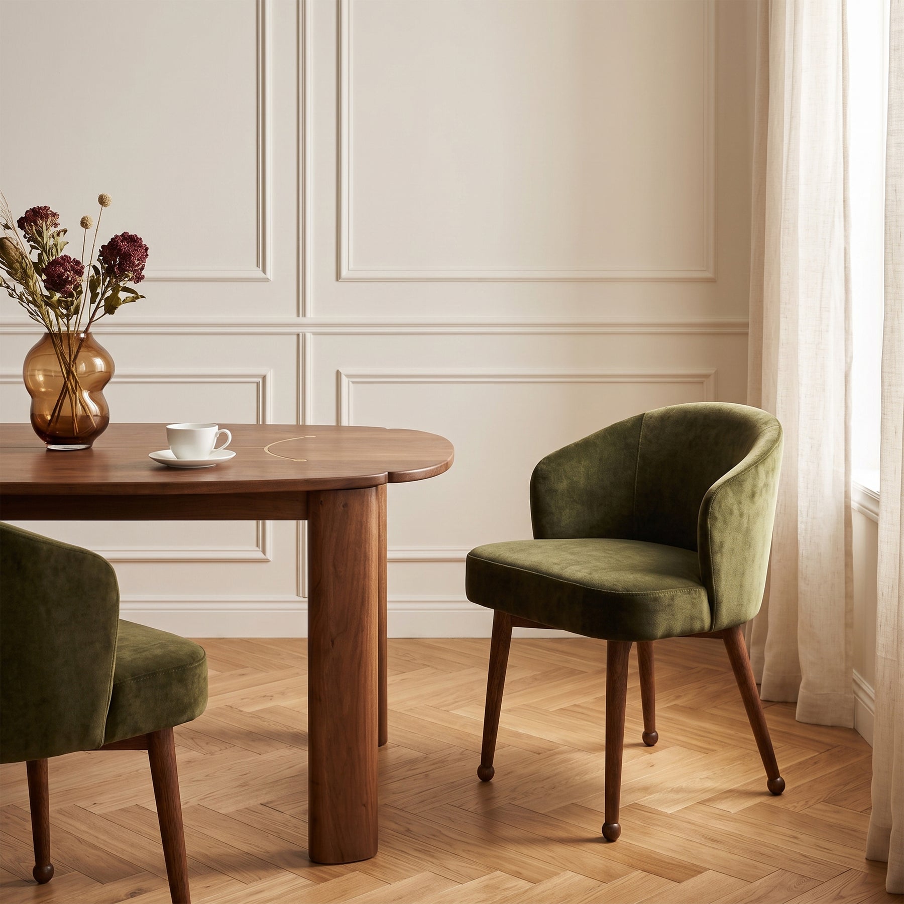 Brio Wooden Dining Chair