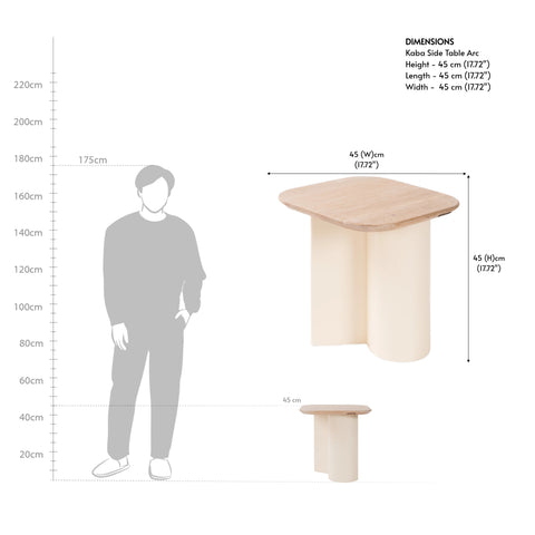 Kaba Side Table Arc