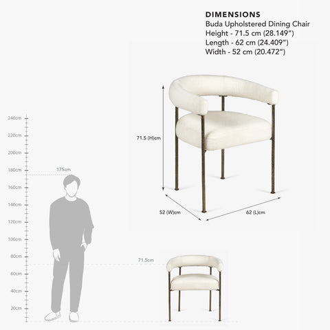 Buda Upholstered Dining Chair