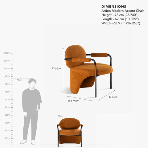 Arden Modern Accent Chair