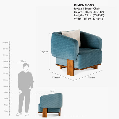 Rivaaz 1 Seater Chair