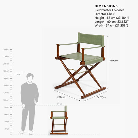 Fieldmaster Foldable Director Chair