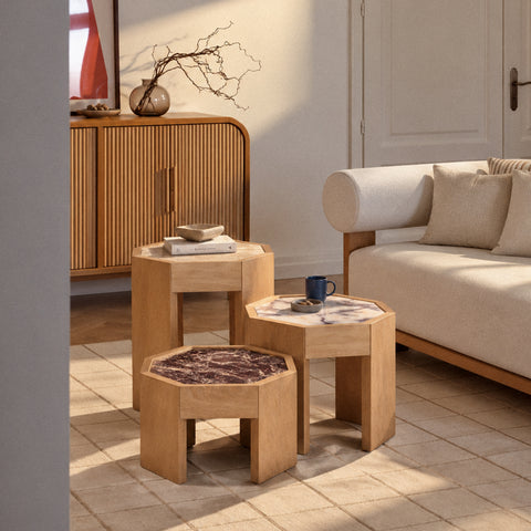 Hive Set of 3 Side Table