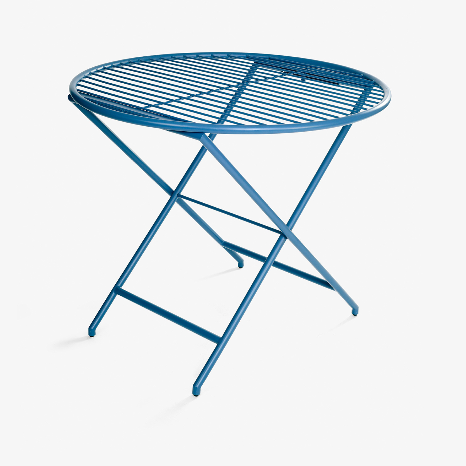 Patio Blue Folding Table