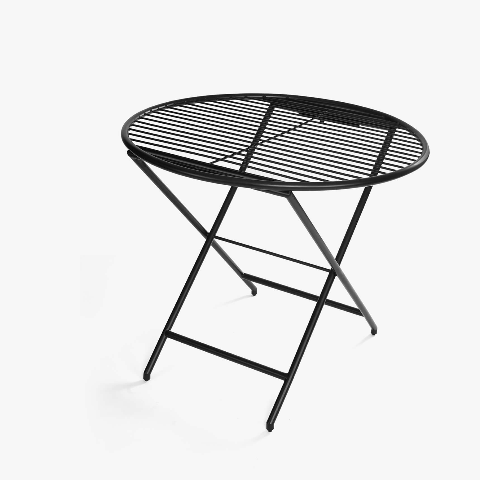 Patio Black Folding Table