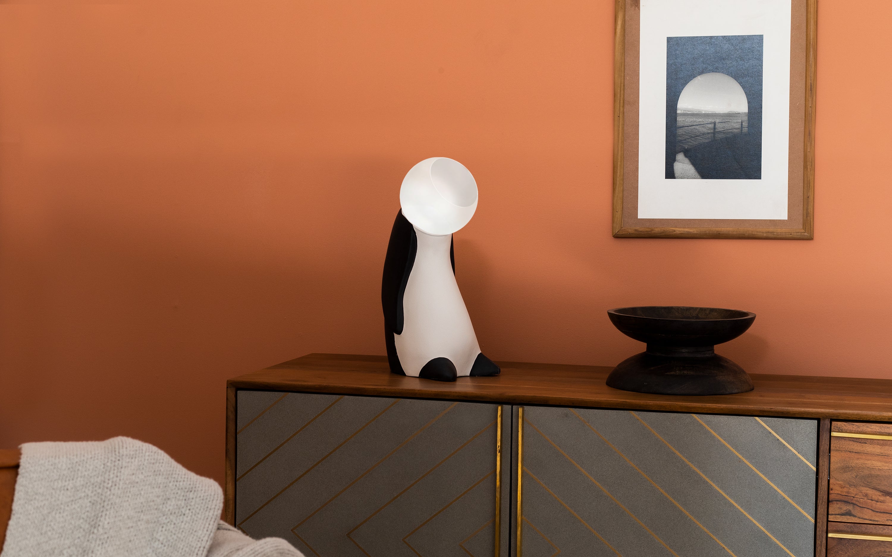 Side Table Lamp for Bedroom