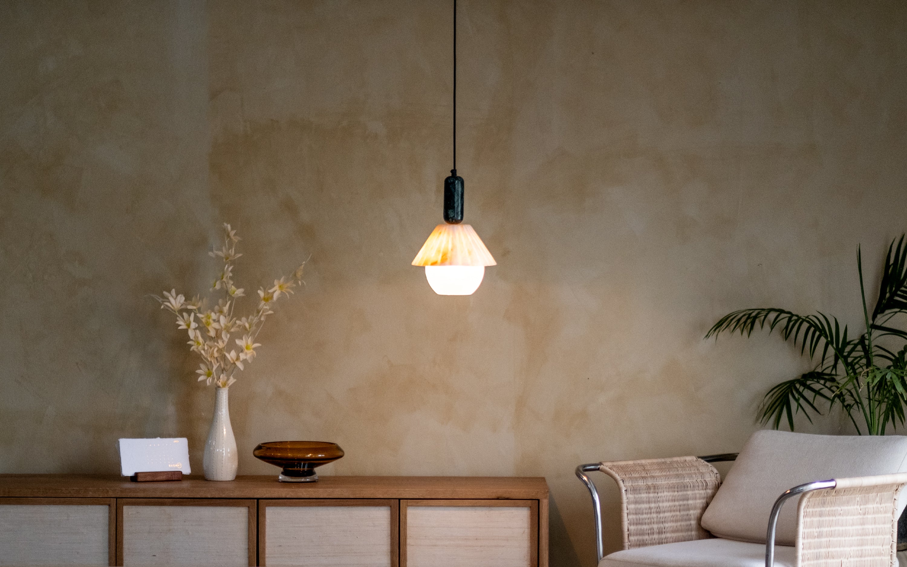 Pollux Hanging Lamp - Orange Tree