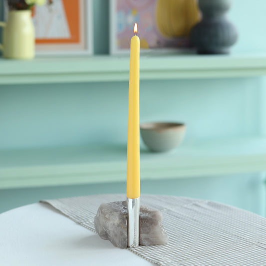 Raw Candle Stand Grey