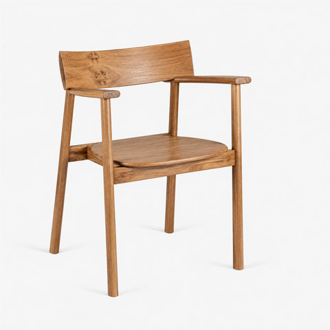 Abacus Wooden Dining Chair