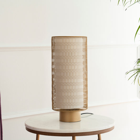 Rhombus Table Lamp Gold