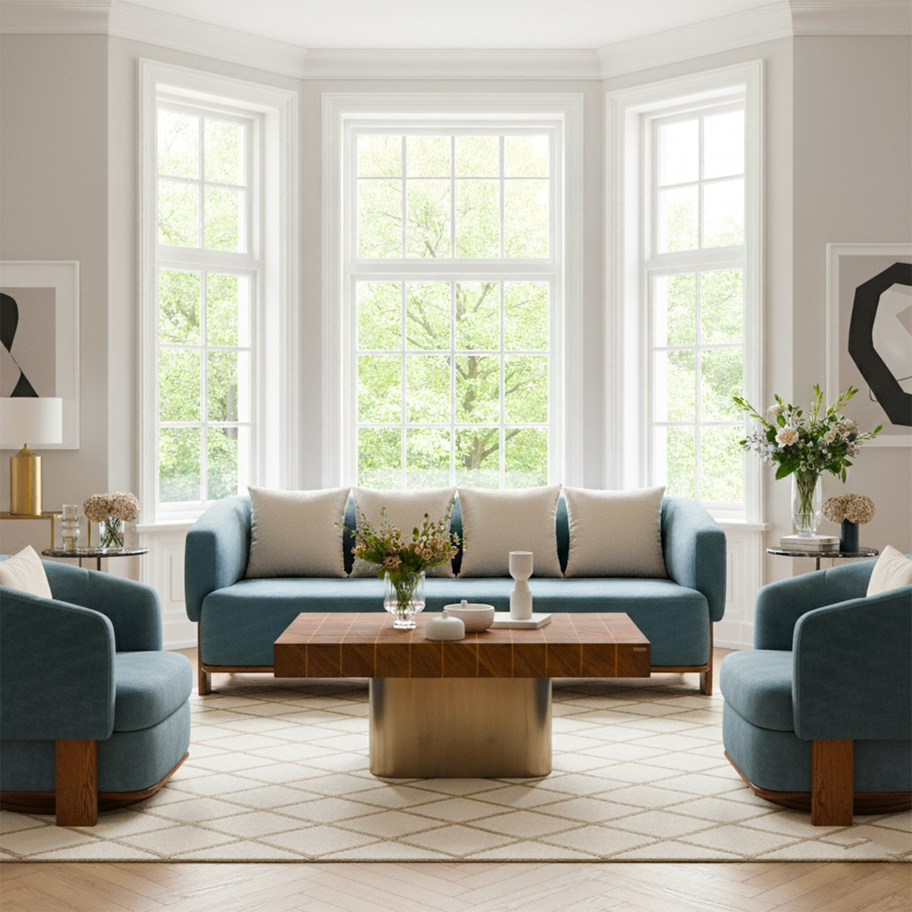Rivaaz 3 Seater Sofa